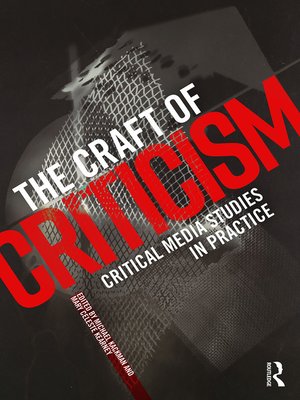 cover image of The Craft of Criticism